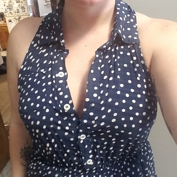 Charlotte Russe Button Dress - Picture 3 of 4